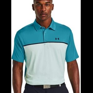 Under Armour Men's Teal Polo Shirt